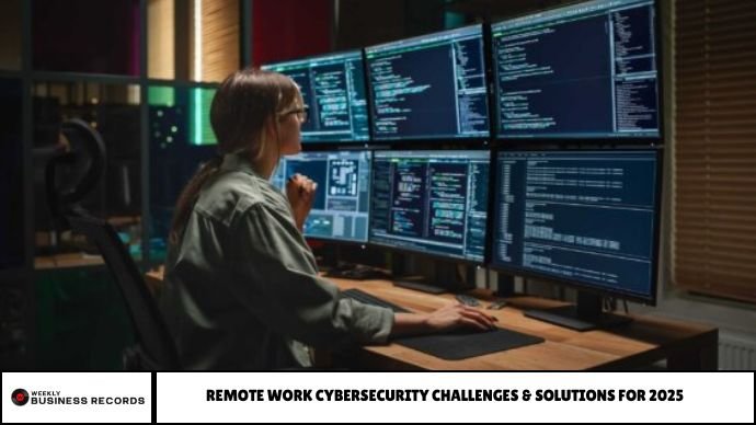 Remote Work Cybersecurity Challenges & Solutions for 2025 Remote Work Cybersecurity Challenges & Solutions for 2025