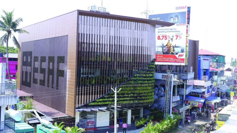 A corporate office building